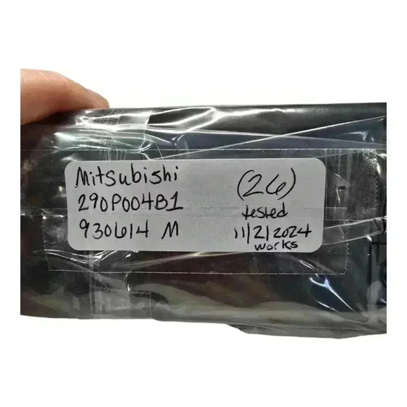 Mitsubishi *READ* Remote Control 290P004B1 930614 M Black Tested - Picture 10 of 10